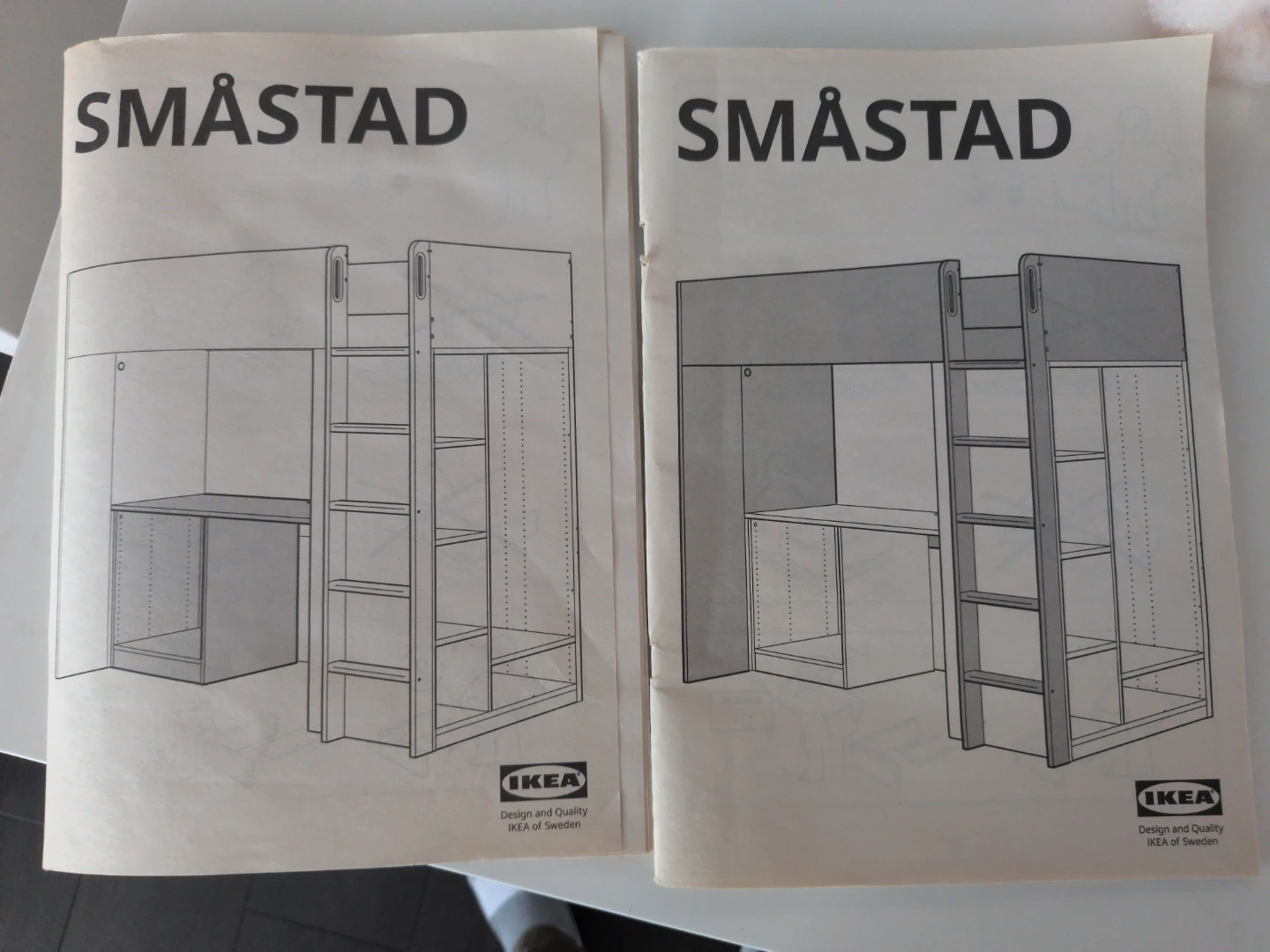 IKEA SMASTAD Loft Bed with Desk and Shelving - photo 2