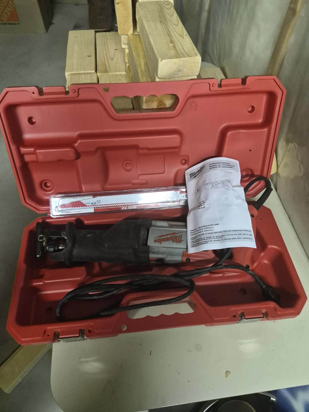 Milwaukee Sawzall Reciprocating Saw
