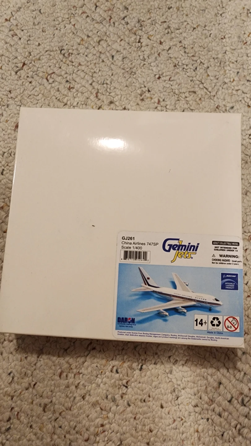 Gemini Jets China Airlines 747SP 1/400 Scale Model
