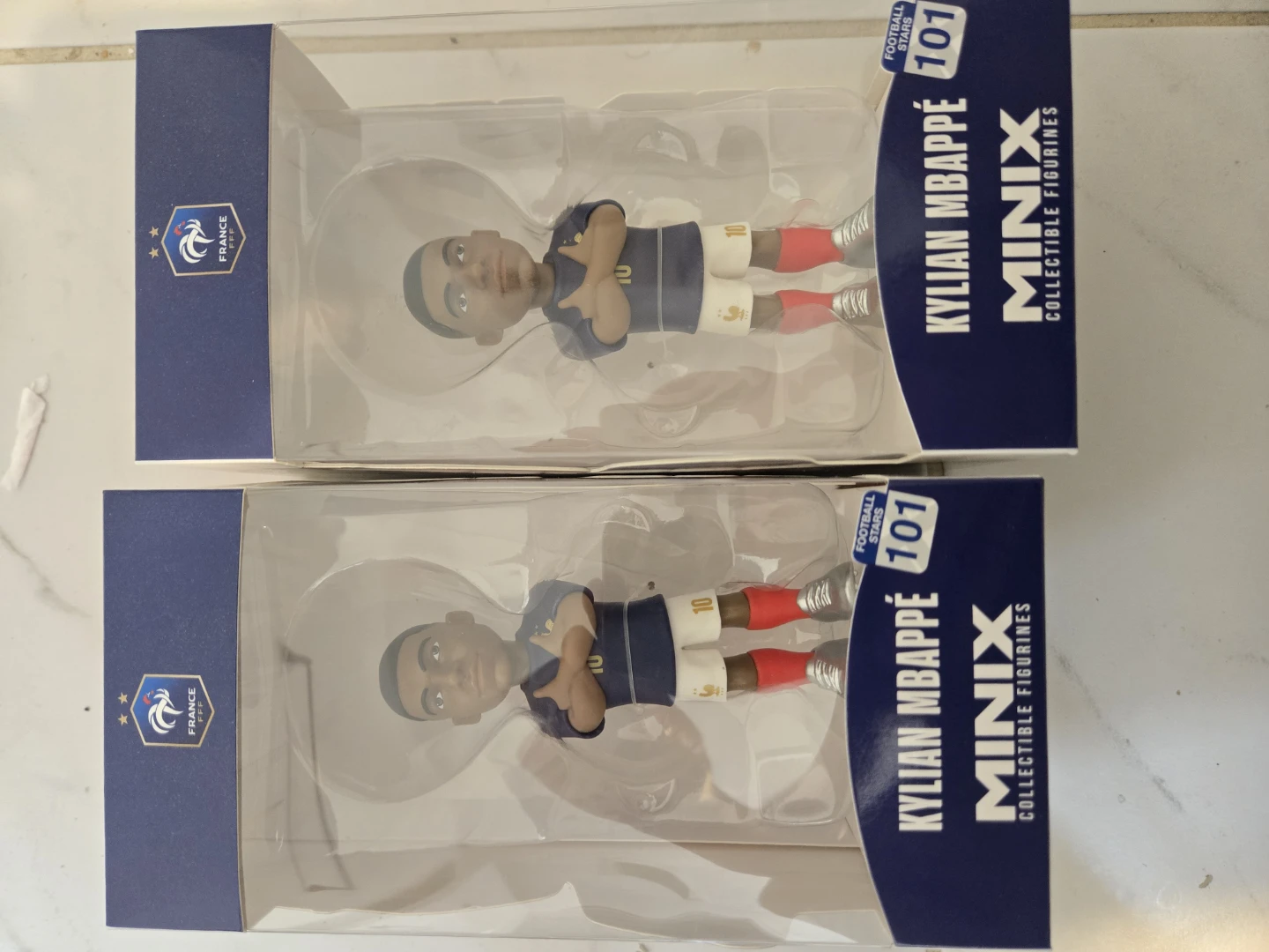 2 Minix Kylian Mbappé Collectible Figurines
