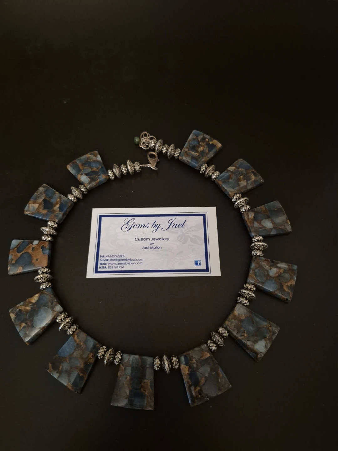 Gems by Jael Custom Stone Necklace