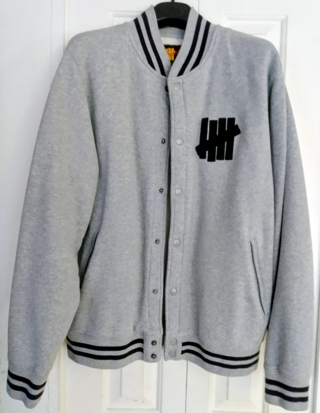 Undefeated Varsity Jacket - Grey