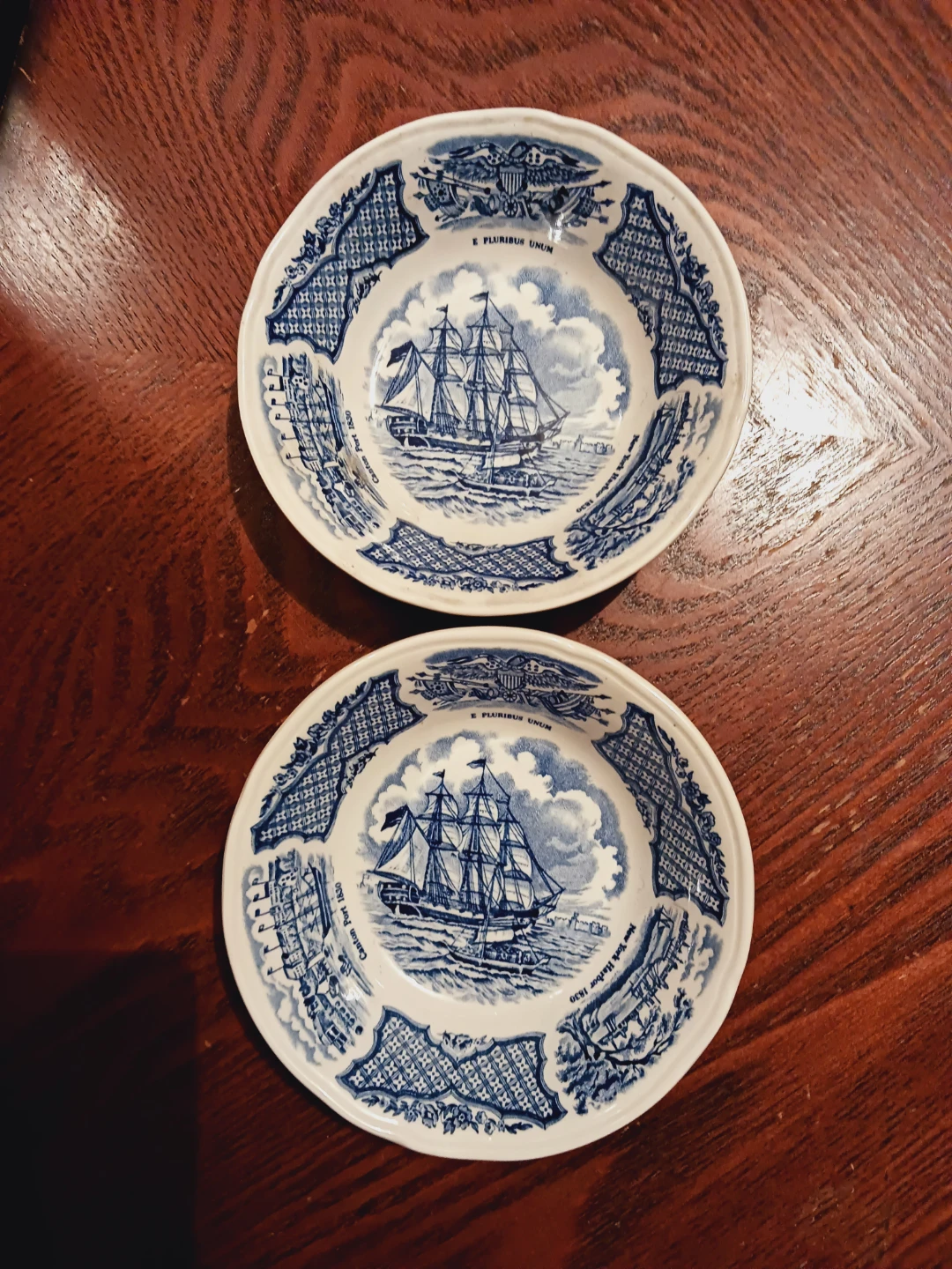 Set of 2 Alfred Meakin Fair Winds Staffordshi  Bowls - photo 2