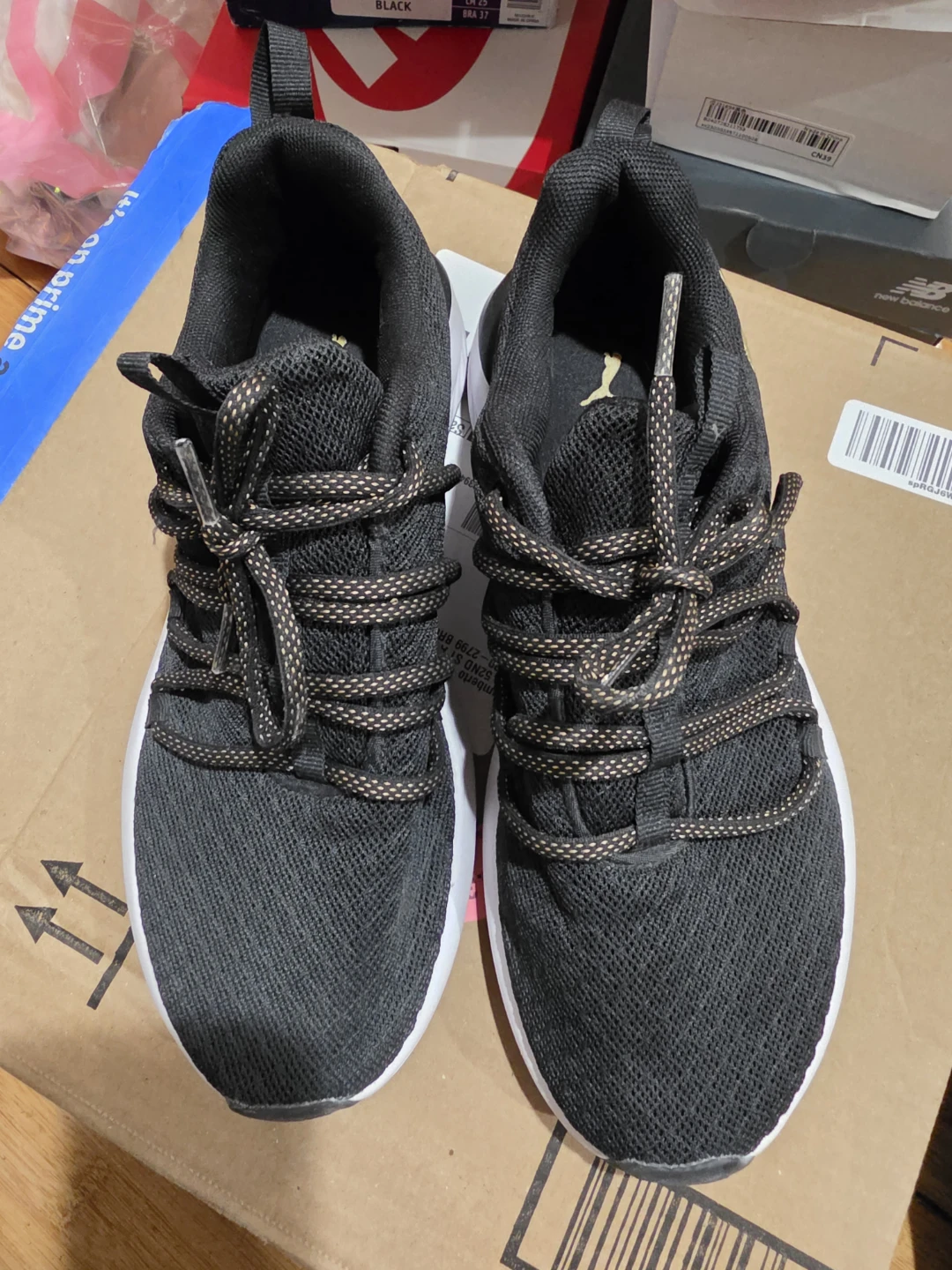 Puma Black Athletic Sneakers. - photo 2
