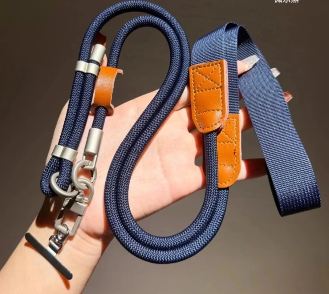 Crossbody Phone and Earbud Lanyard