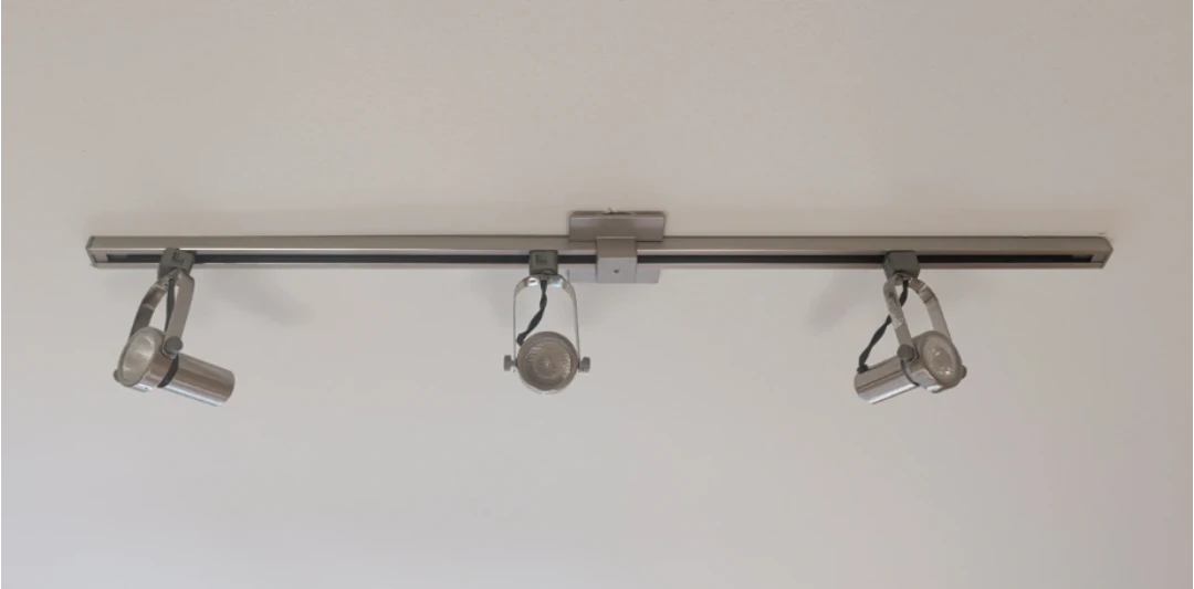 4 ft Lifeline Track Lighting Kit ( 3 lights ) -  Satin Nickel - photo 3