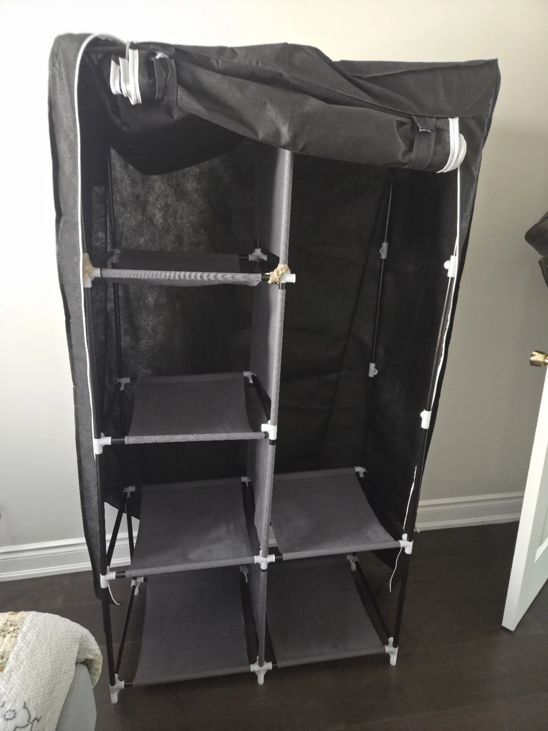 1 yr old portable Wardrobe