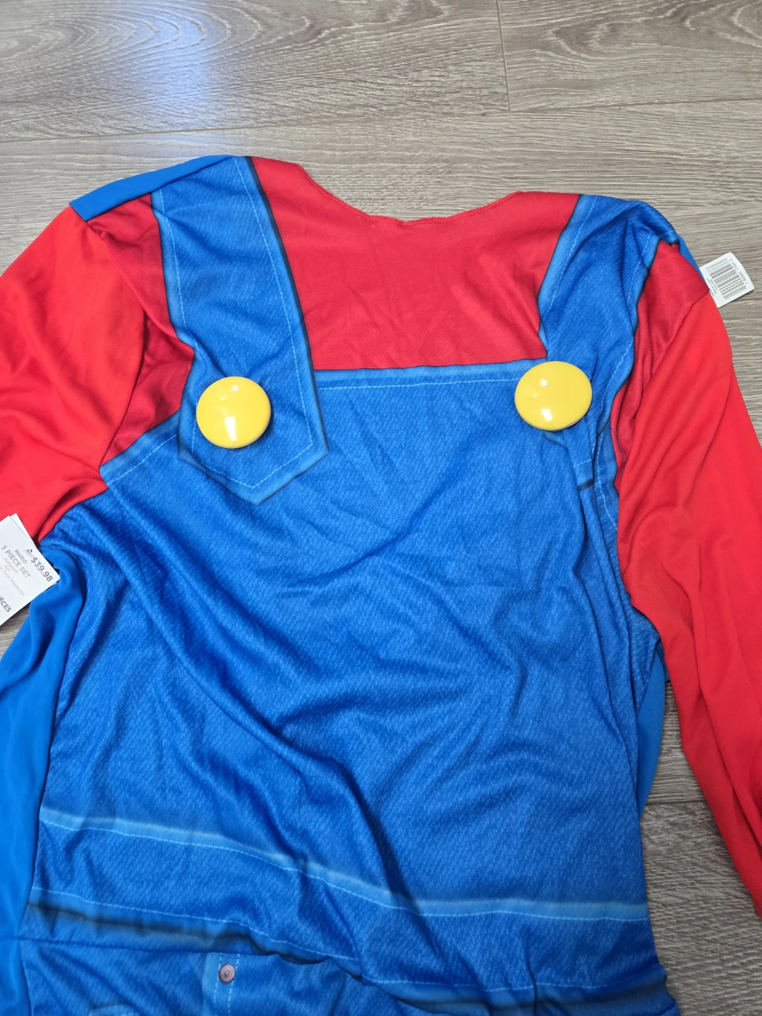 New 5 peice adult Mario adult costume - photo 2