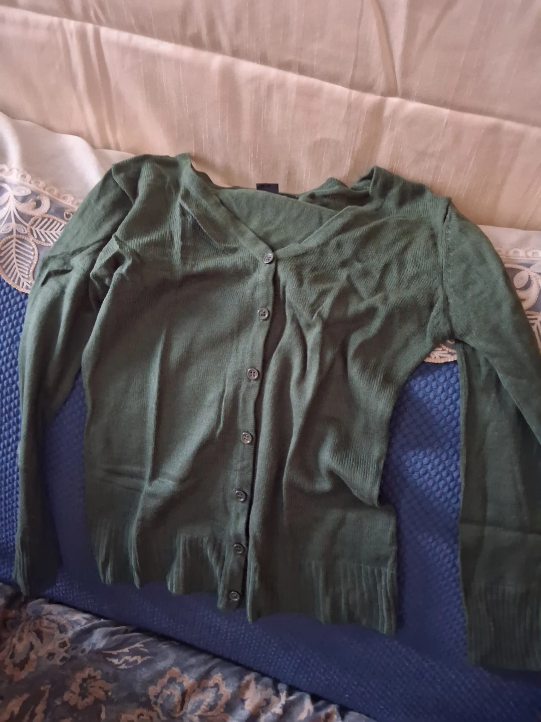 Pink Angel Olive Green Cardigan - photo 2
