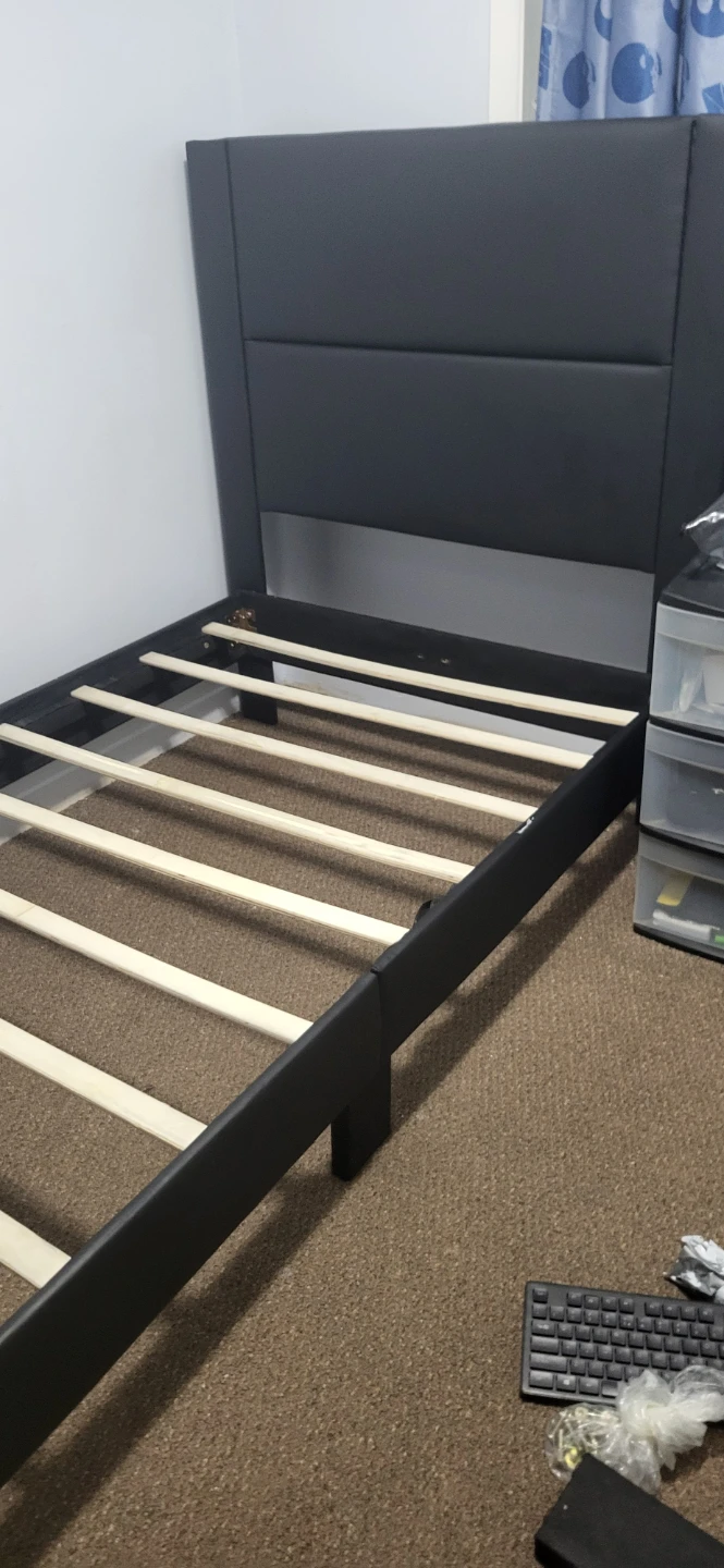 2 Black Twin Bed Frame - photo 4