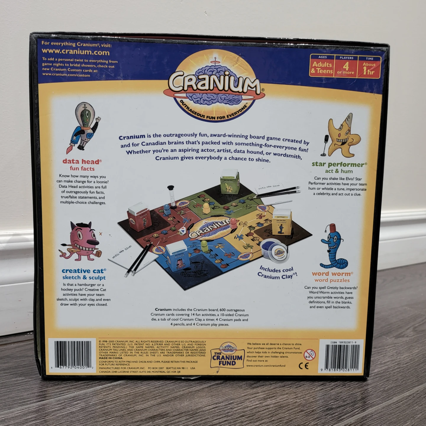 Cranium Board Game — Like New / Unused Complete Set - photo 2