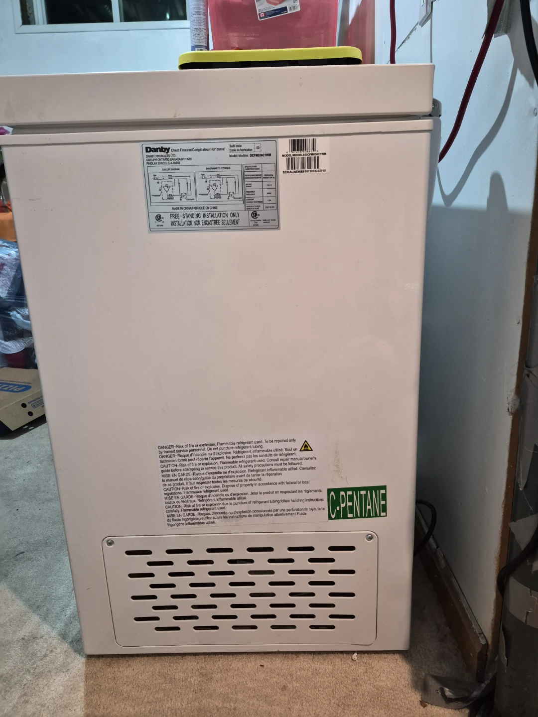 Danby Diplomat Chest Freezer