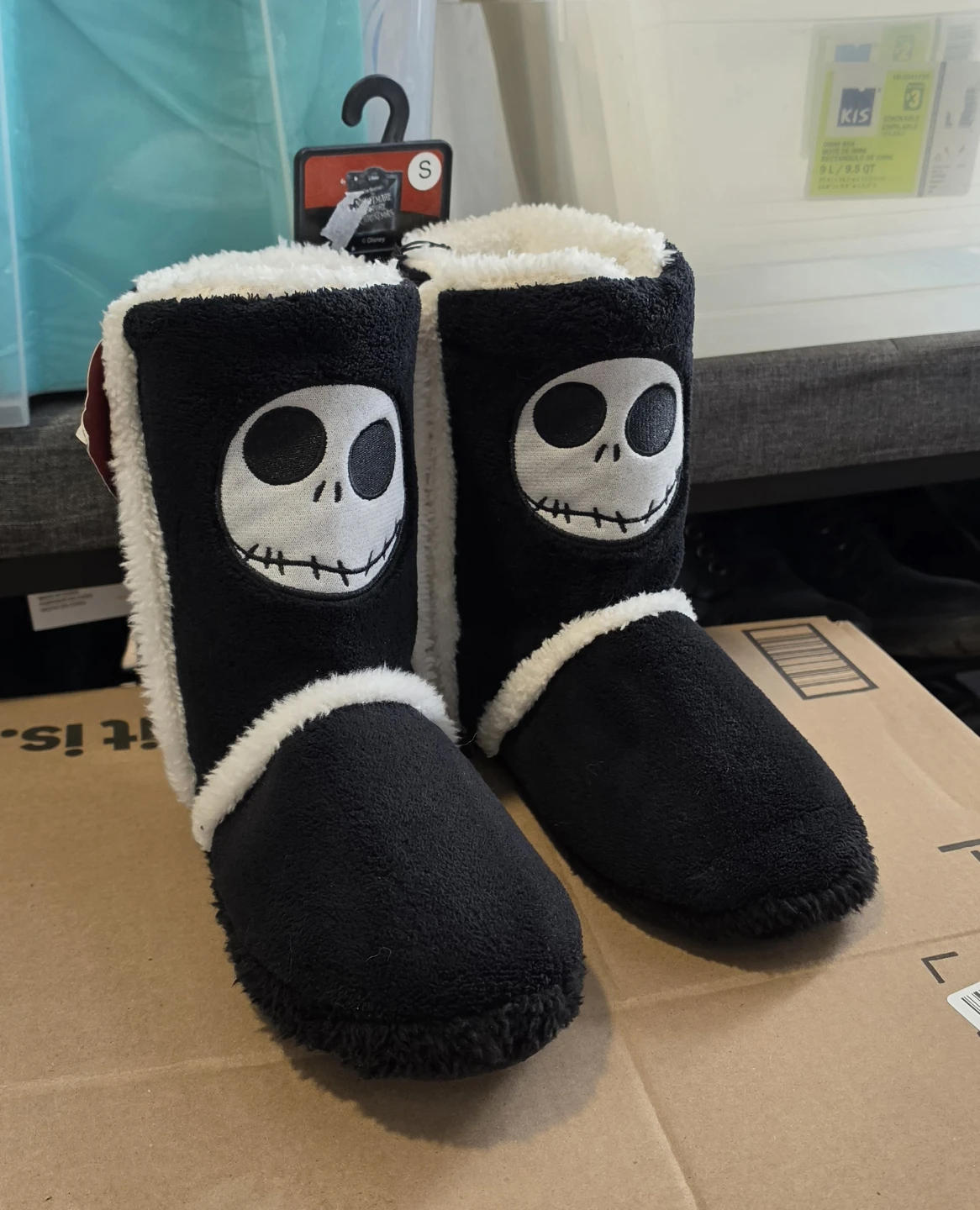 Nightmare Before Christmas Jack Slippers Small