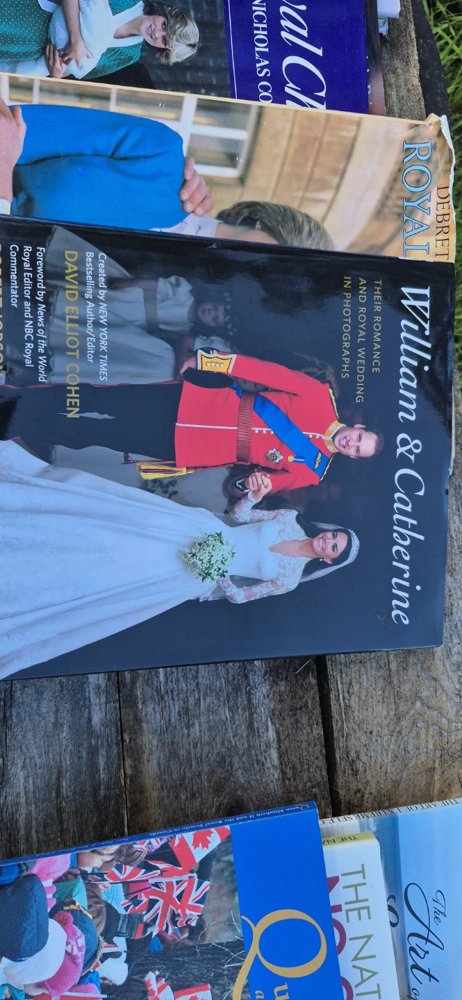 Collection of 5 British Royal Family Books