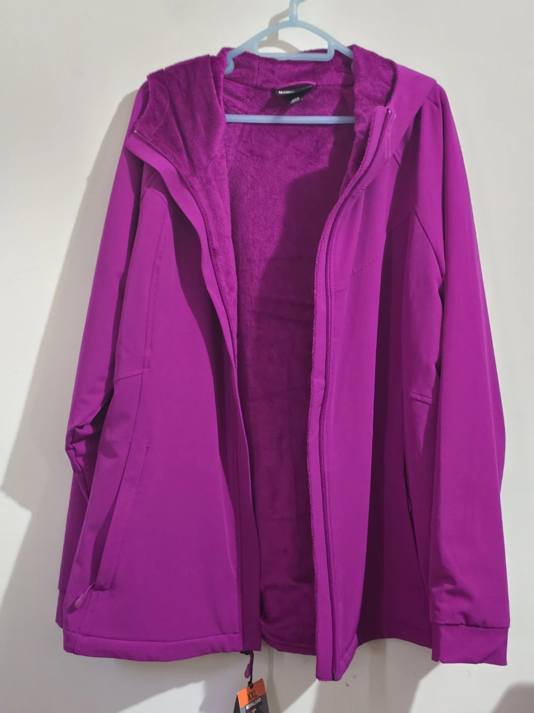 NWT Kirkland Signature Women's Softshell Jacket Fuschia XXL - photo 5