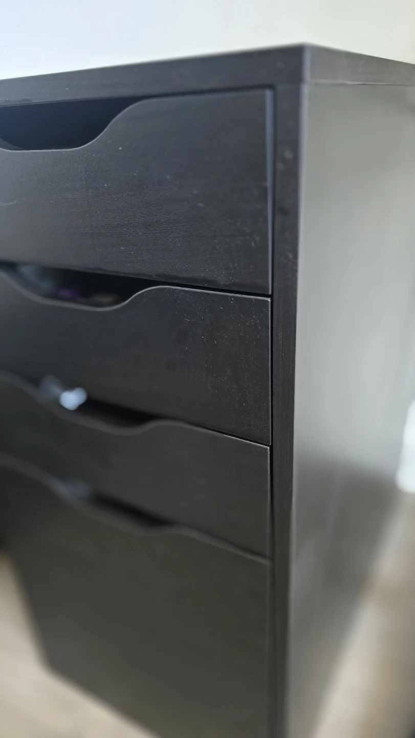 IKEA ALEX 5-Drawer Unit (Black-Brown) - photo 2