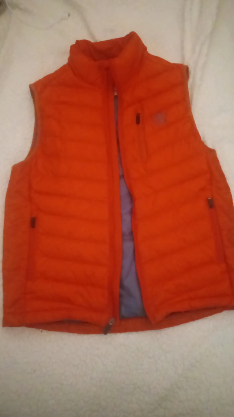 Cloudveil Men's Puffer Vest - Orange - Medium