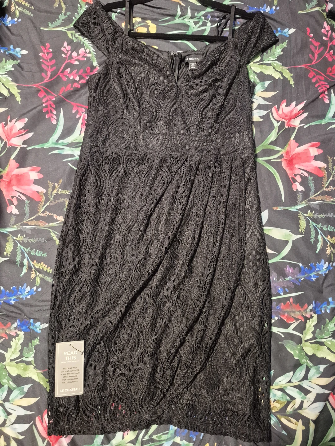 Le Château Black Lace Dress