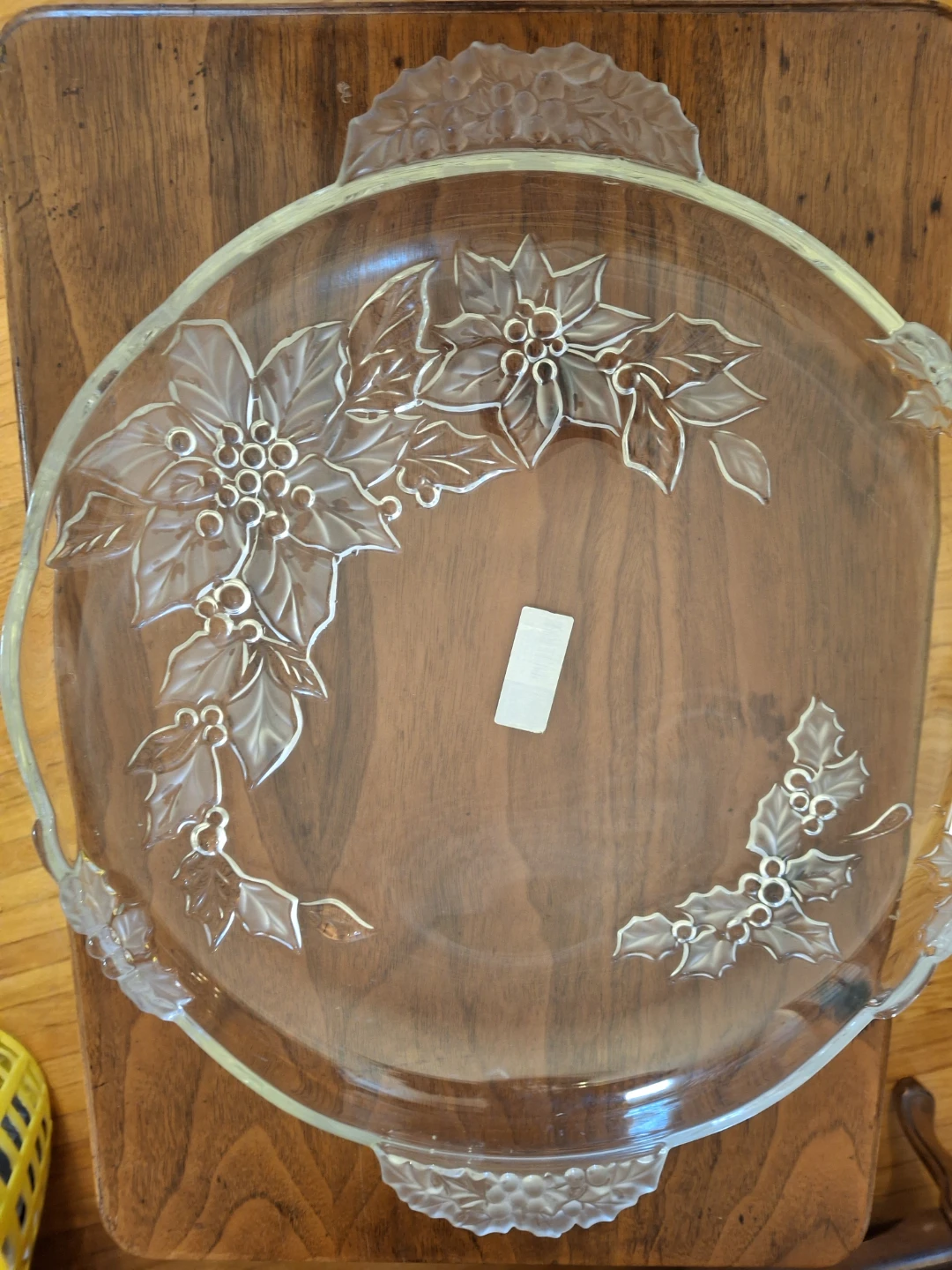 Mikasa Festive Poinsettia Platter - photo 3