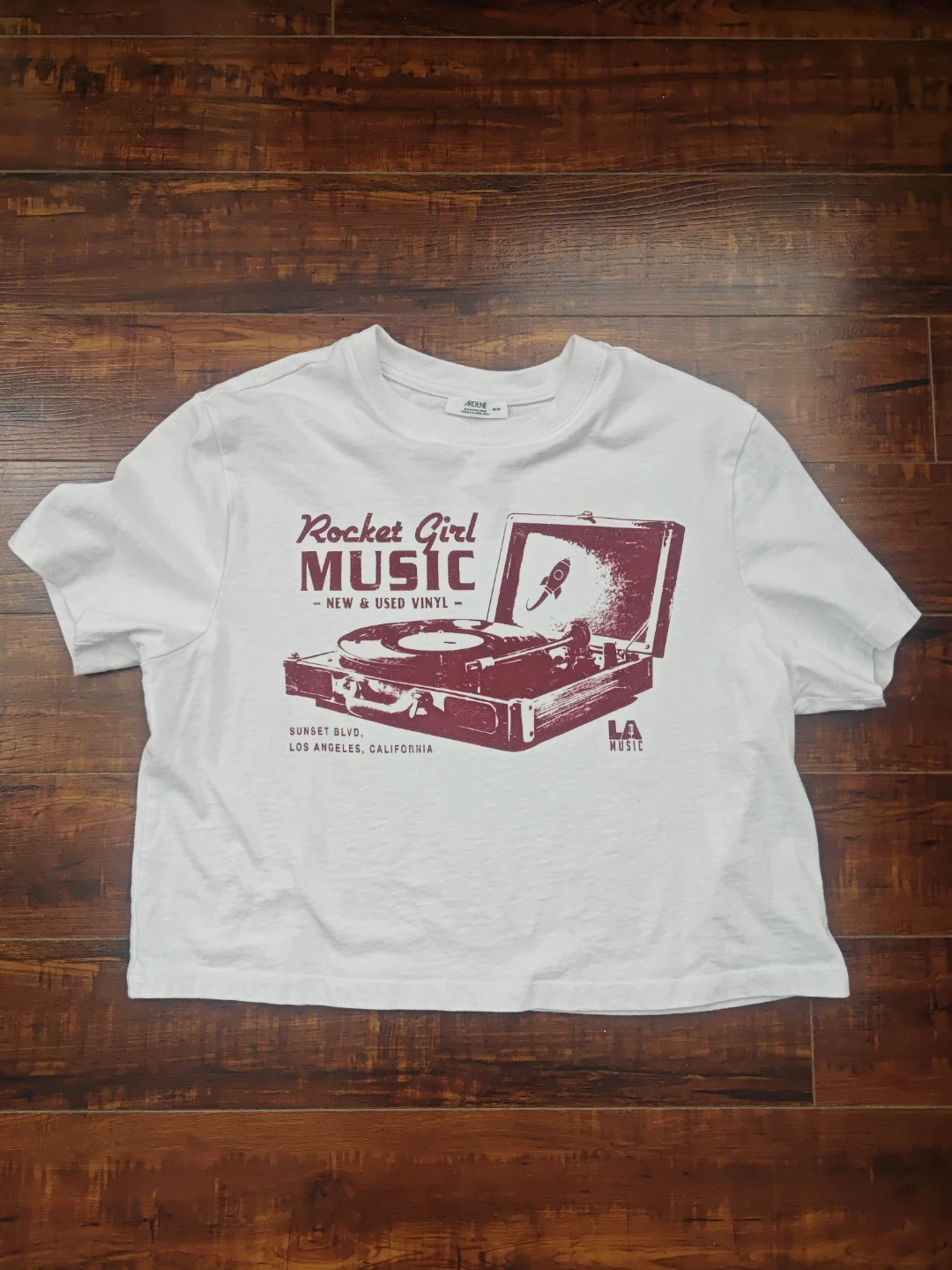 Ardene Rocket Girl Music Graphic T-Shirt