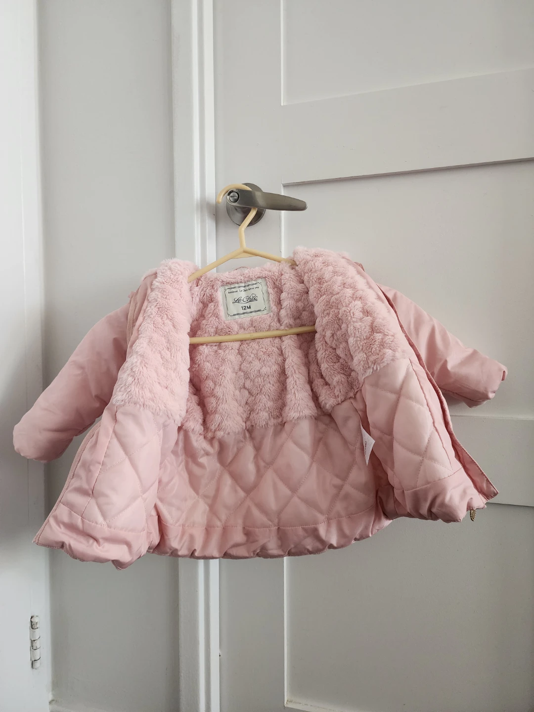 12 M- Pink Baby Jacket - photo 2