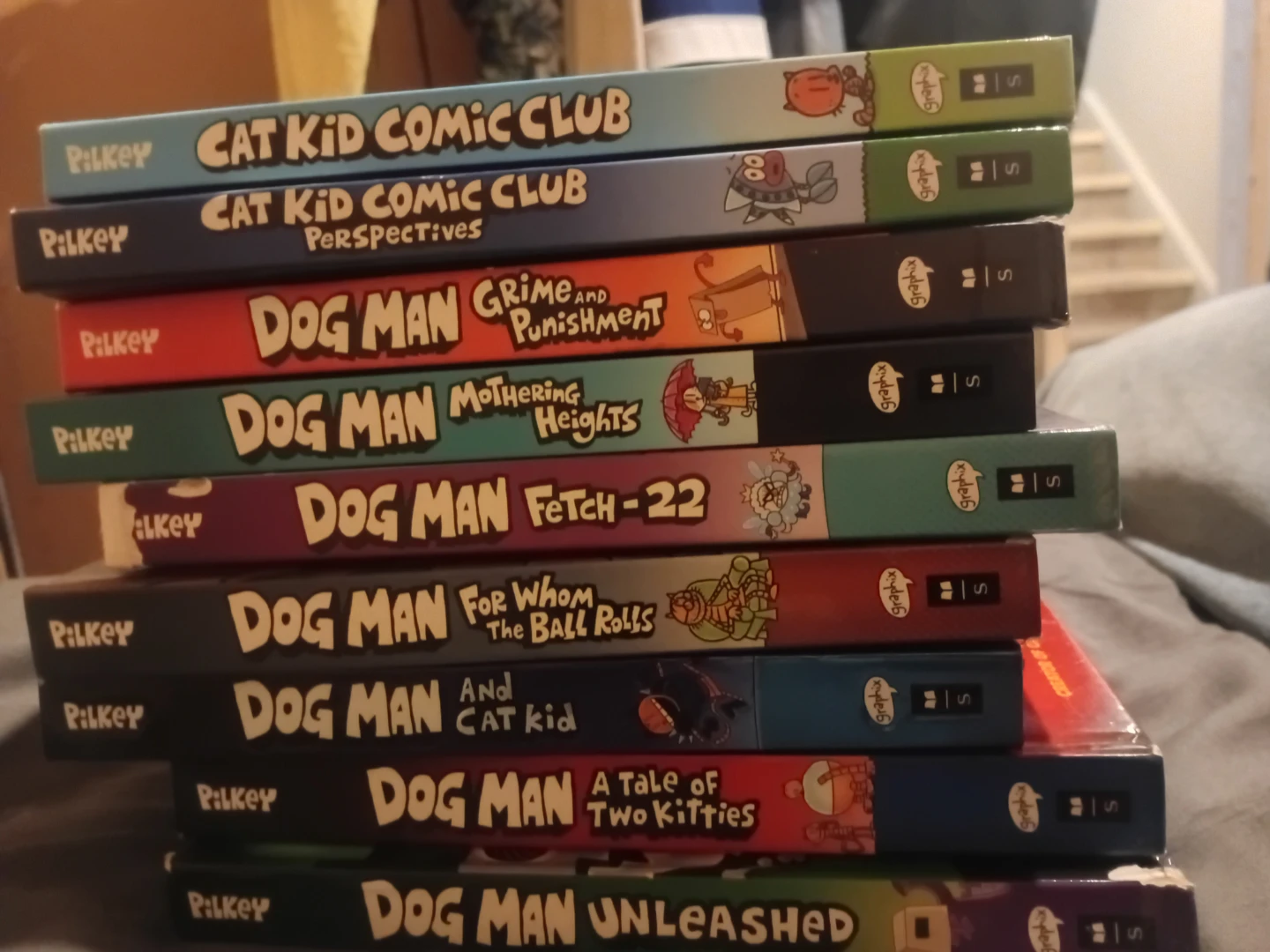 9 Dav Pilkey Graphic Novel Books