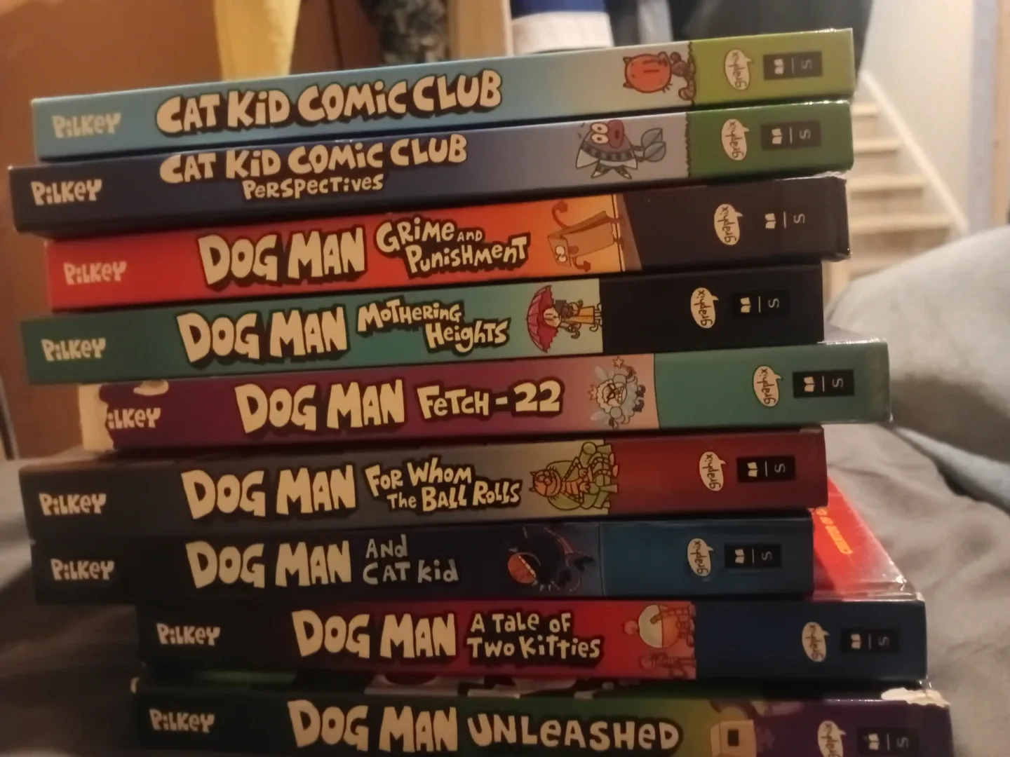9 Dav Pilkey Graphic Novel Books