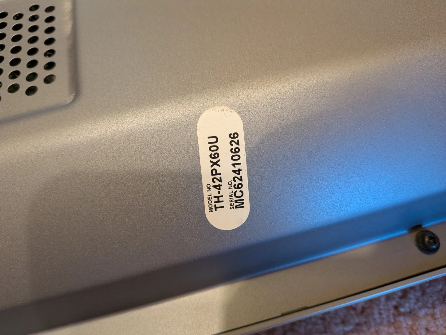 Panasonic 42-inch Plasma TV - photo 5