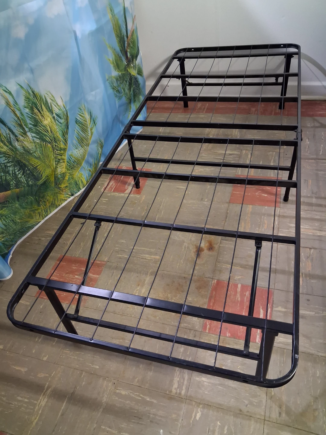 2 Twin Folding Metal Bed Frames - photo 2