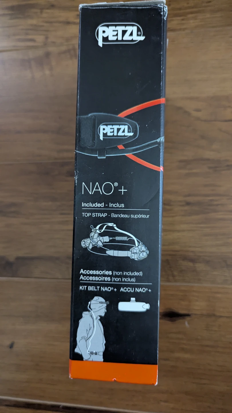 Petzl Nao + headlamp 750 lumens brand new open box - photo 4