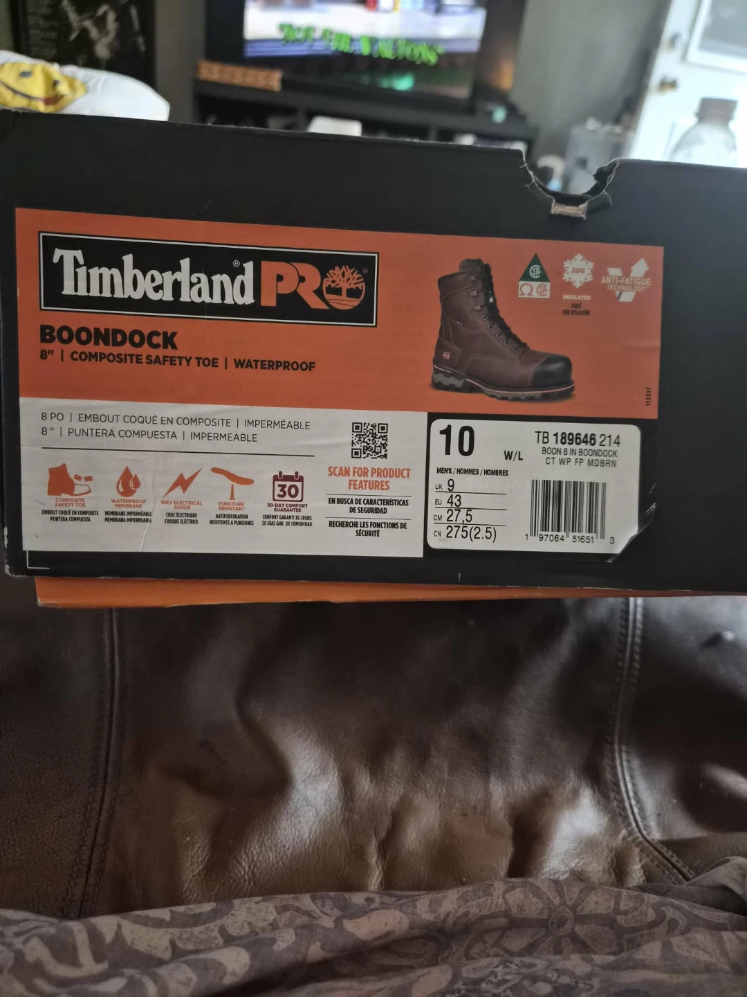 Timberland PRO Boondock Safety Boots Size 10 - photo 2