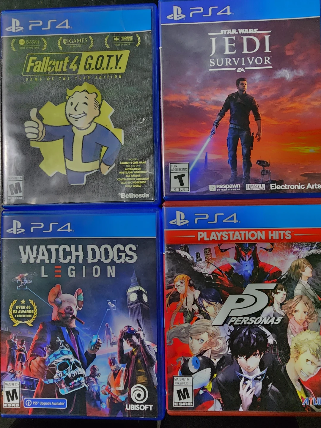 PS4 Video Games lot