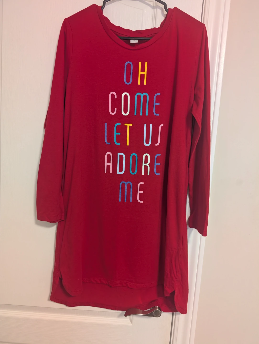 Set of 2 night shirts. Blue is George and the Red is old navy - photo 3