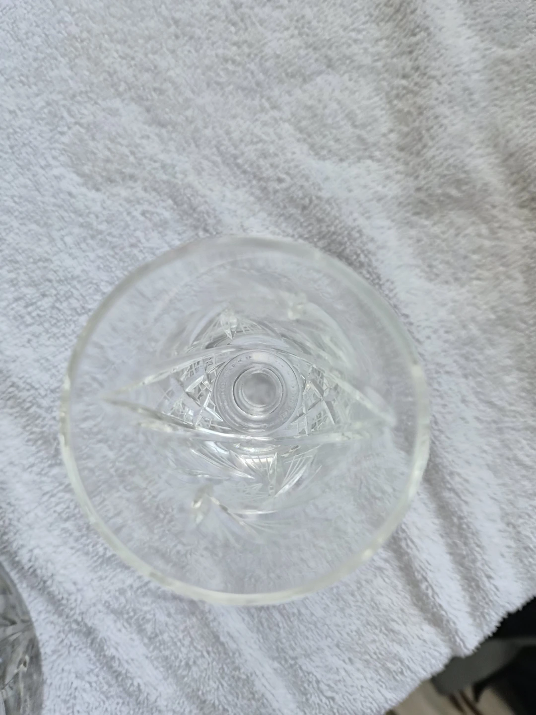Vintage Crystal Cordial Glasses - photo 3