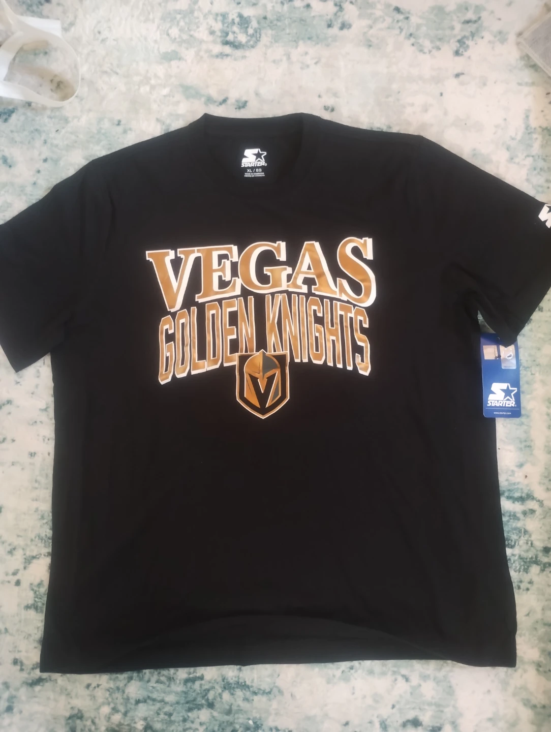 NWT Starter Sports Tees - 2 Vegas Golden Knights (NHL)