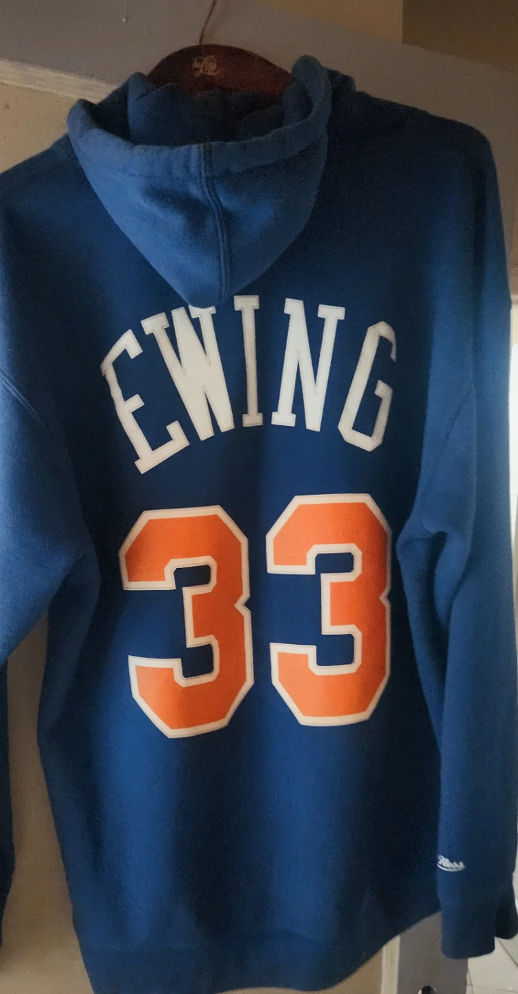 Mitchell & Ness New York Knicks Ewing Hoodie - photo 2