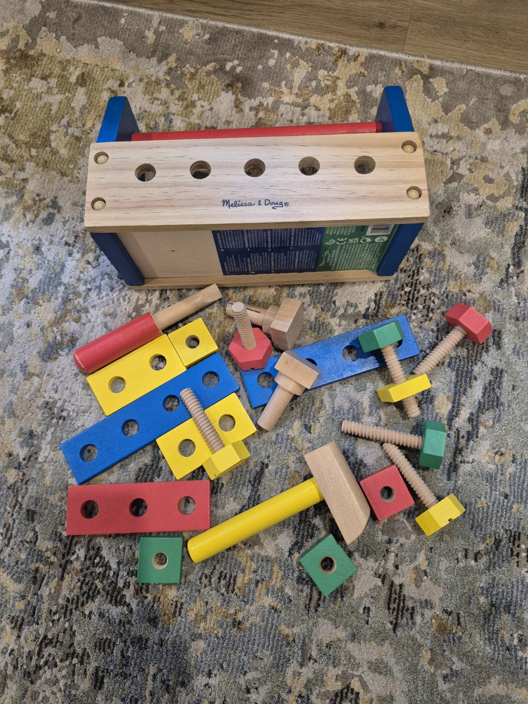 Melissa & Doug Wooden Tool Box Set