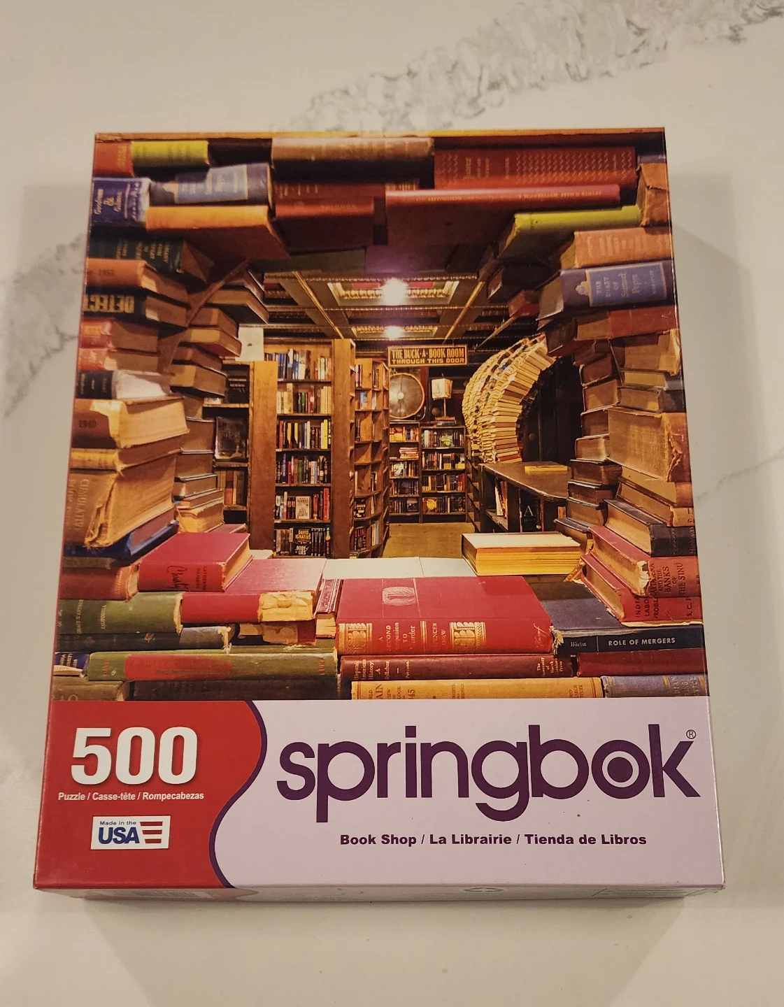 Springbok 500 Piece Book Shop Jigsaw Puzzle
