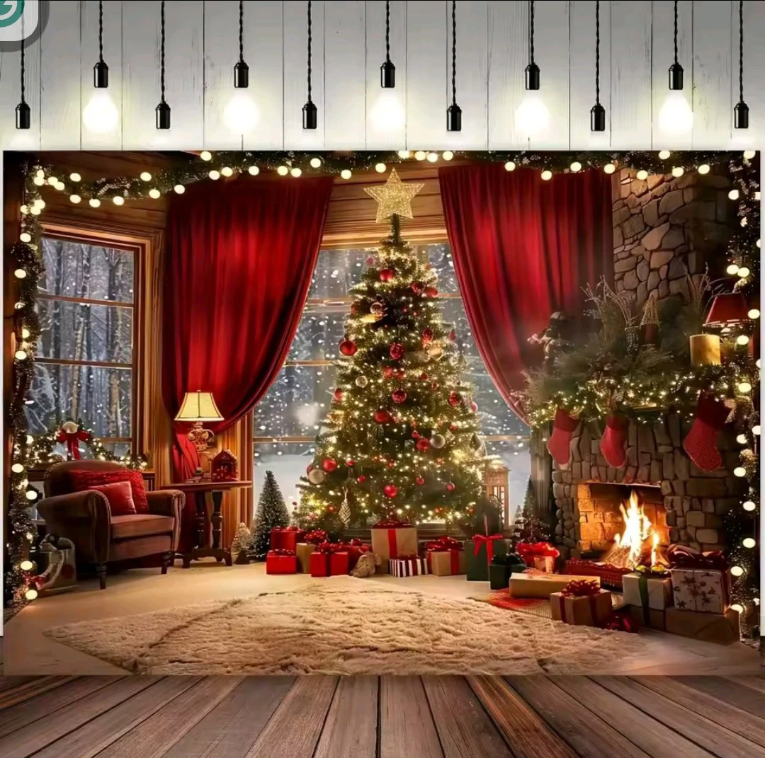 New!!? Christmas Backdrop Decoration