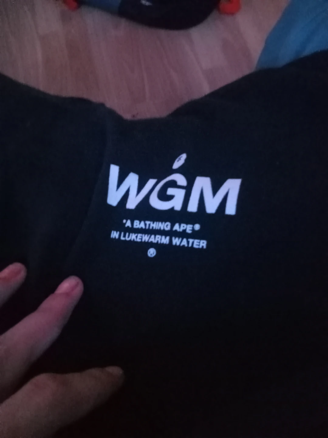 A Bathing Ape WGM Black Hoodie