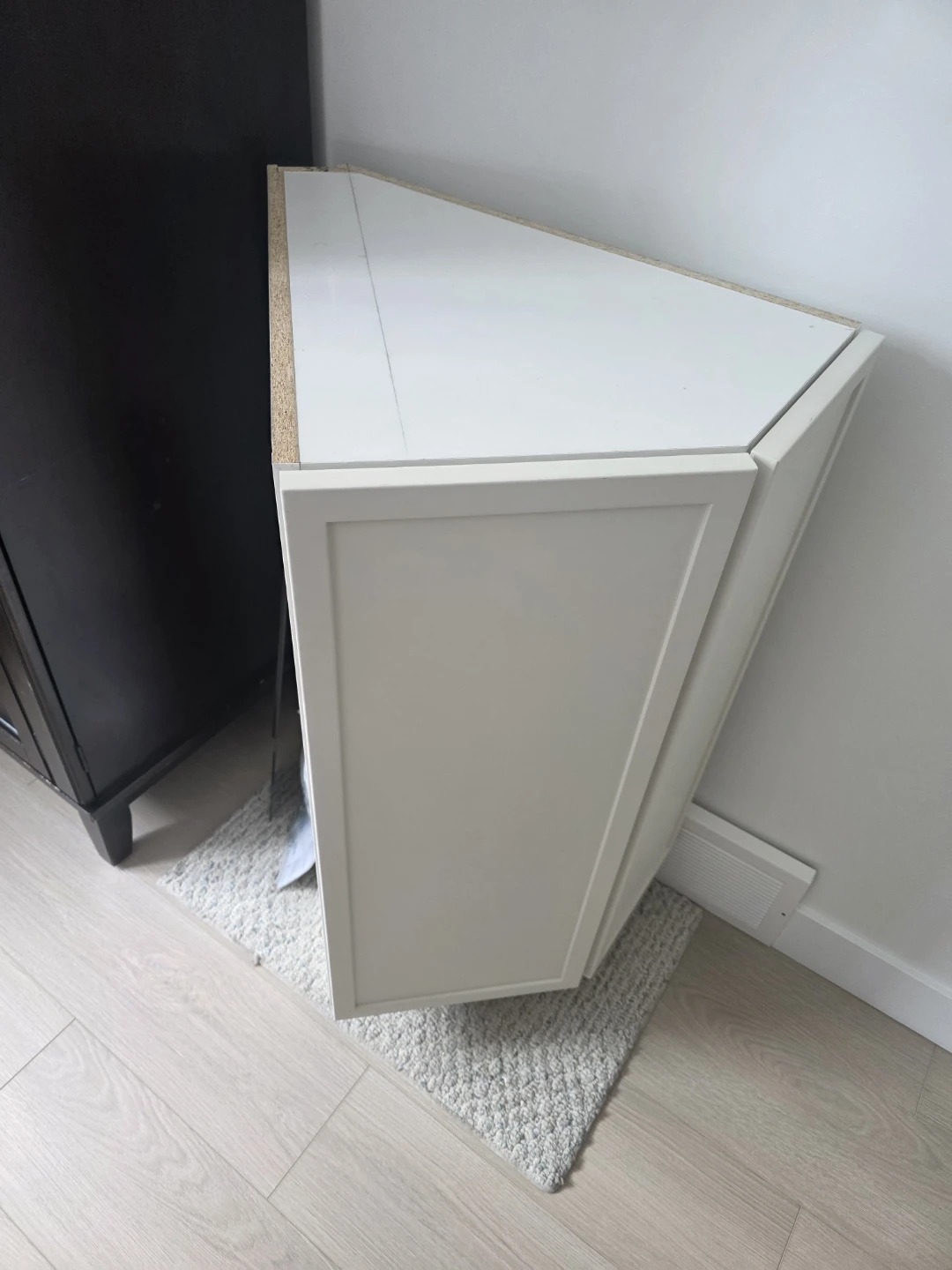 White Corner Cabinet - photo 3