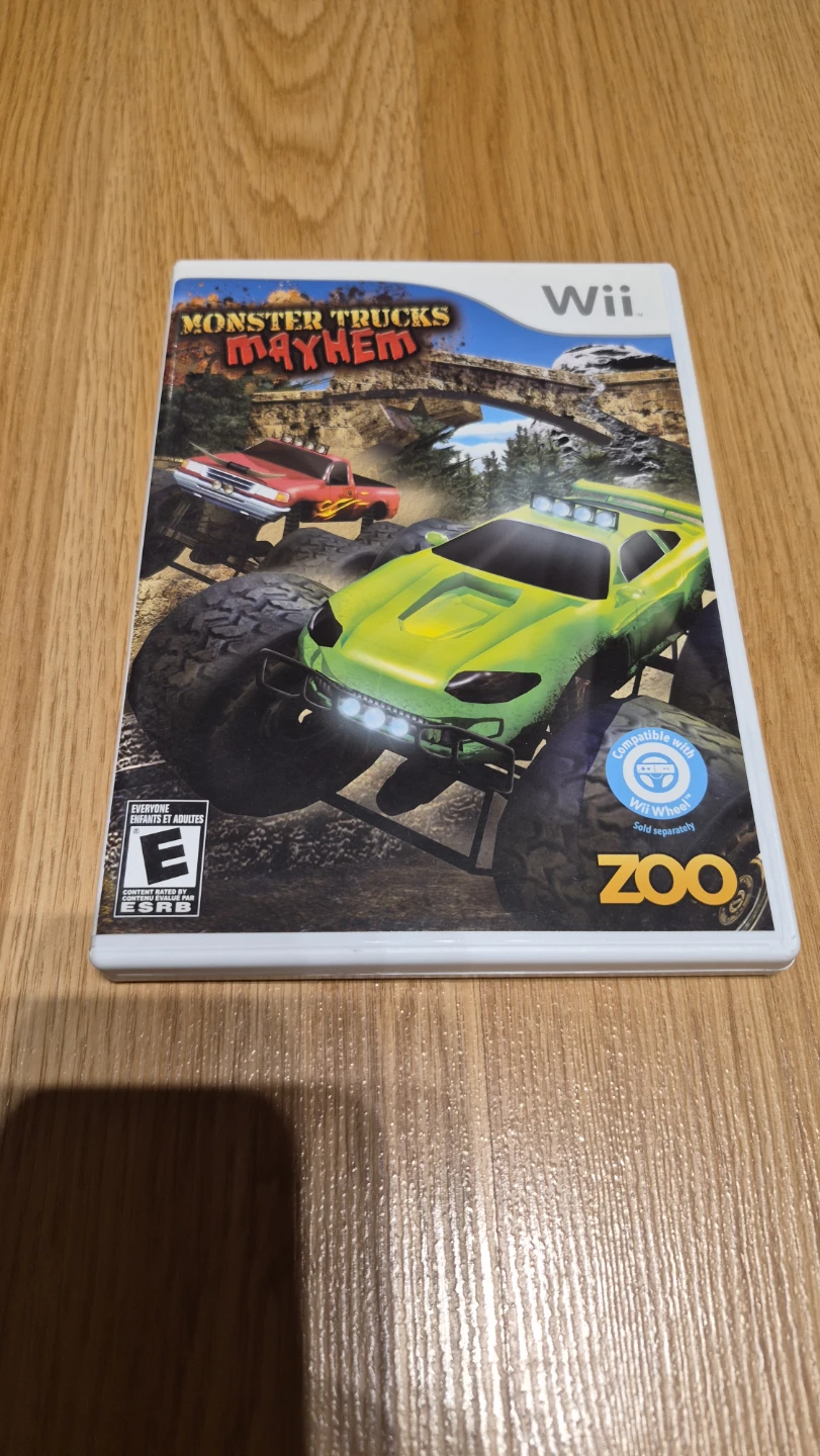 🏈Monster Trucks Mayhem for Nintendo Wii