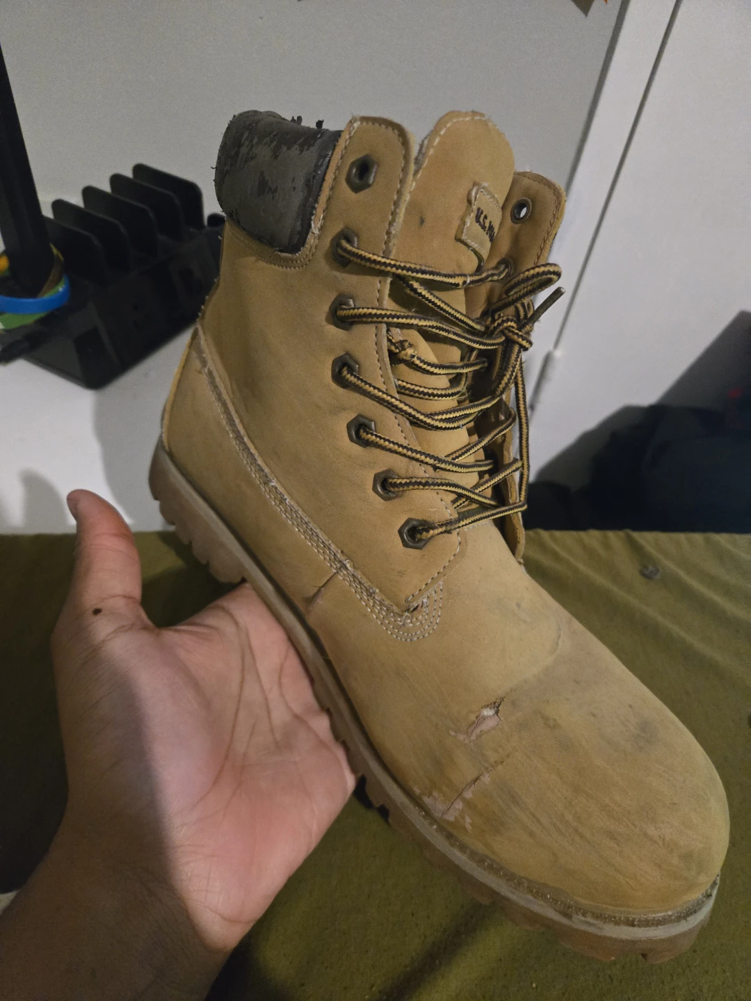 U.S. Polo Assn. Tan Boots - photo 2