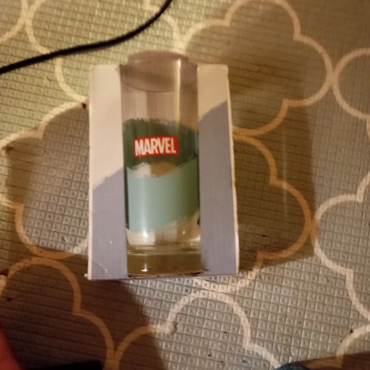 Marvel Black Panther glass cup
