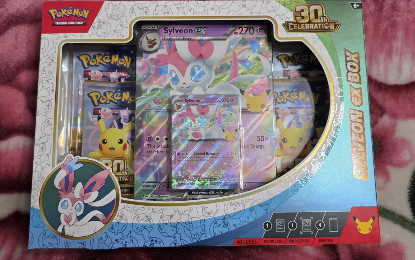 Pokemon Sylveon ex Box 30th Celebration