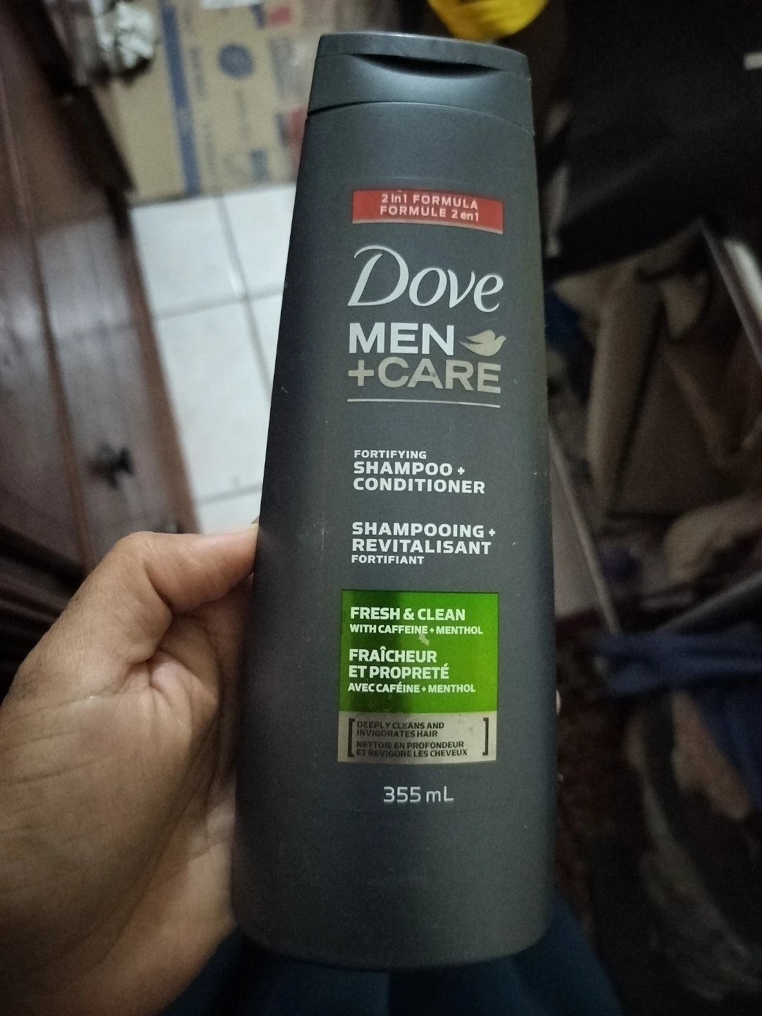 🏈Dove Men+Care Fresh & Clean Shampoo + Conditioner 355ml