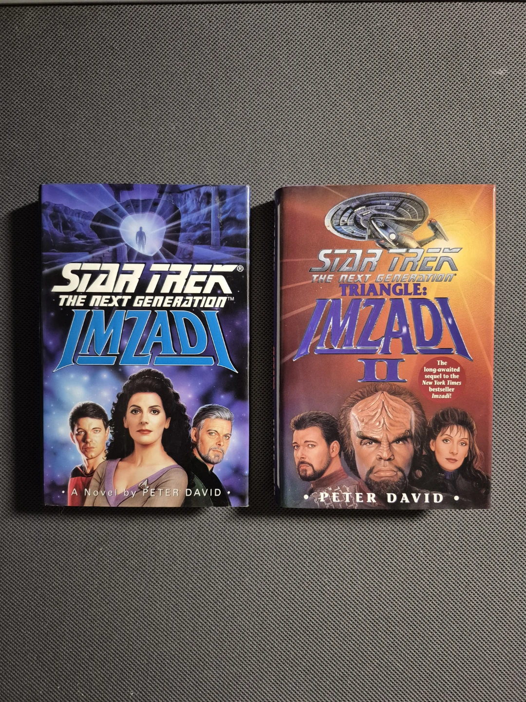 Star Trek: TNG Imzadi 1 & 2 (1st Edition - HC)