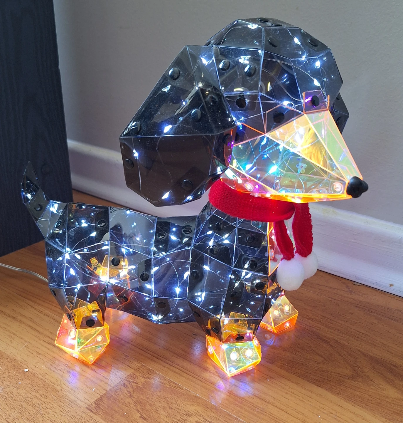 Light Up Daschund Decoration - photo 2