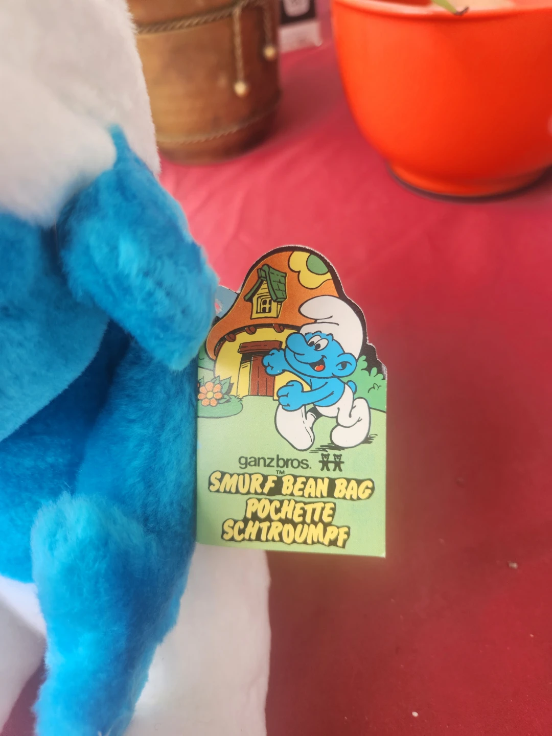 Ganz Bros Smurf Bean Bag Pouch - photo 2