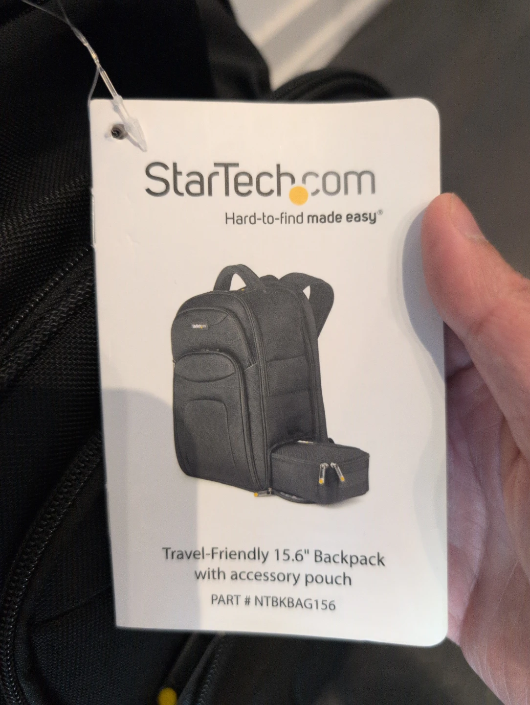 StarTech.com 15.6" Travel-Friendly Laptop Backpack - photo 2
